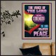 THE VOICE OF THE LORD GIVE STRENGTH UNTO HIS PEOPLE  Bible Verses Poster  GWPOSTER11983  