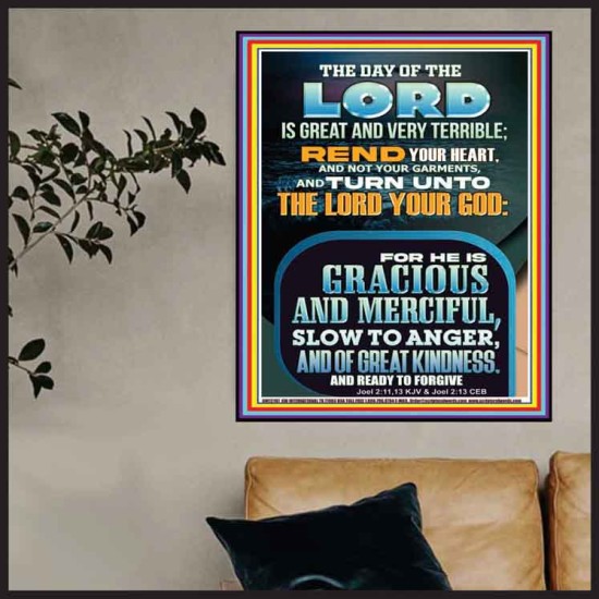 REND YOUR HEART AND NOT YOUR GARMENTS  Biblical Paintings Poster  GWPOSTER12197  