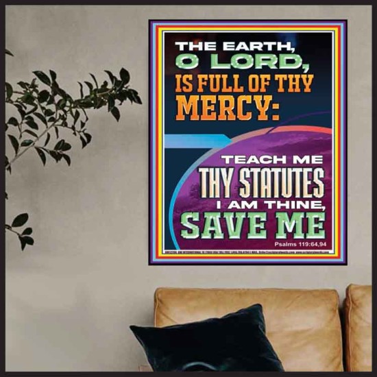 I AM THINE SAVE ME O LORD  Scripture Art Prints  GWPOSTER12206  