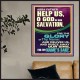 ABBA FATHER HELP US O GOD OF OUR SALVATION  Christian Wall Art  GWPOSTER12280  
