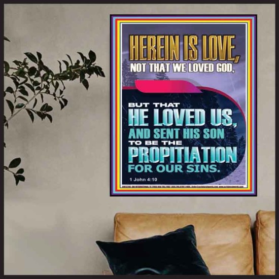 THE PROPITIATION FOR OUR SINS  Art & Wall Décor  GWPOSTER12298  