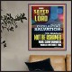 YOU SHALL NOT BE ASHAMED NOR CONFOUNDED WORLD WITHOUT END  Custom Wall Décor  GWPOSTER12310  