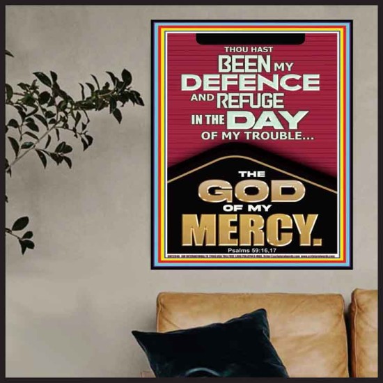 MY DEFENCE AND REFUGE IN THE DAY OF MY TROUBLE  Ultimate Power Poster  GWPOSTER12646  