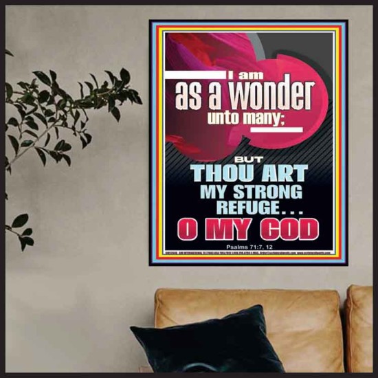 I AM AS A WONDER UNTO MANY  Eternal Power Poster  GWPOSTER12648  