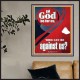 IF GOD BE FOR US  Righteous Living Christian Poster  GWPOSTER9859  