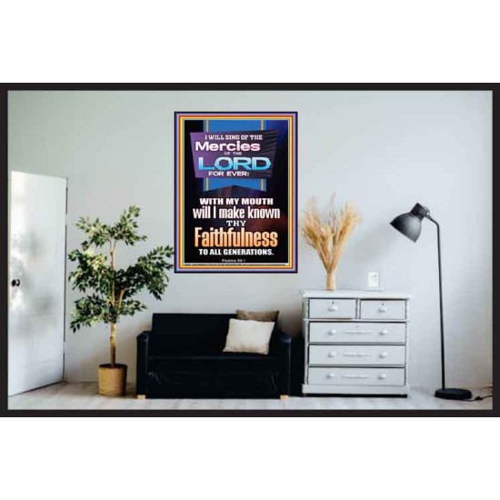SING OF THE MERCY OF THE LORD  Décor Art Work  GWPOSTER10071  