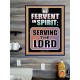 BE FERVENT IN SPIRIT SERVING THE LORD  Unique Scriptural Poster  GWPOSTER10018  