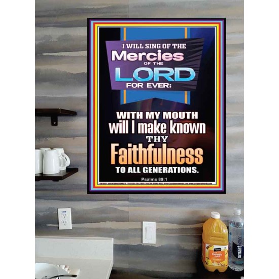 SING OF THE MERCY OF THE LORD  Décor Art Work  GWPOSTER10071  