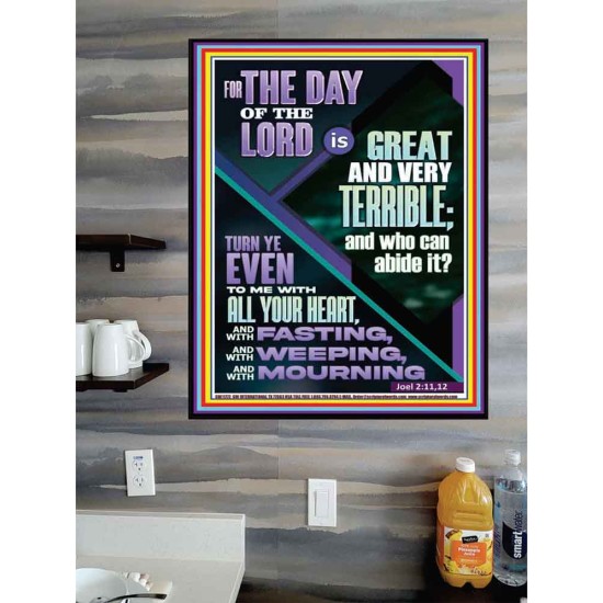 THE GREAT DAY OF THE LORD  Sciptural Décor  GWPOSTER11772  