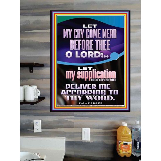 ABBA FATHER CONSIDER MY CRY AND SHEW ME YOUR TENDER MERCIES  Christian Quote Poster  GWPOSTER11783  