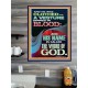 CLOTHED WITH A VESTURE DIPED IN BLOOD AND HIS NAME IS CALLED THE WORD OF GOD  Inspirational Bible Verse Poster  GWPOSTER11867  