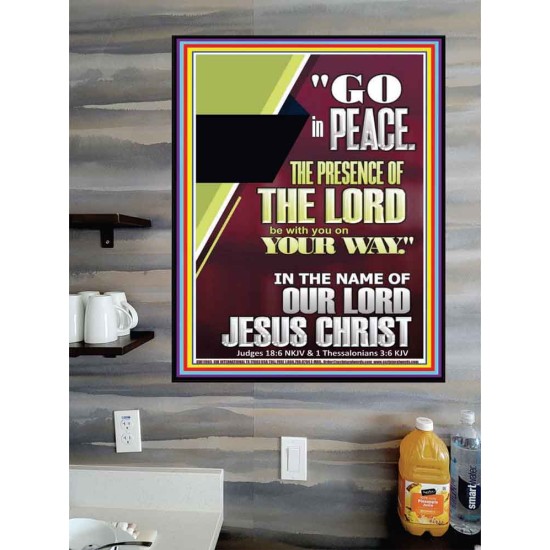 GO IN PEACE THE PRESENCE OF THE LORD BE WITH YOU  Ultimate Power Poster  GWPOSTER11965  