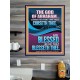 CURSED BE EVERY ONE THAT CURSETH THEE BLESSED IS EVERY ONE THAT BLESSED THEE  Scriptures Wall Art  GWPOSTER11972  