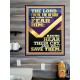 THE LORD FULFIL THE DESIRE OF THEM THAT FEAR HIM  Contemporary Christian Art Poster  GWPOSTER12199  
