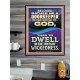 RATHER BE A DOORKEEPER IN THE HOUSE OF GOD THAN IN THE TENTS OF WICKEDNESS  Scripture Wall Art  GWPOSTER12283  