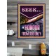 SEEK THE HONOUR THAT COMETH FROM GOD ONLY  Custom Christian Artwork Poster  GWPOSTER12329  