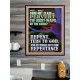 REPENT AND DO WORKS BEFITTING REPENTANCE  Custom Poster   GWPOSTER12355  