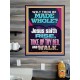 RISE TAKE UP THY BED AND WALK  Bible Verse Poster Art  GWPOSTER12383  