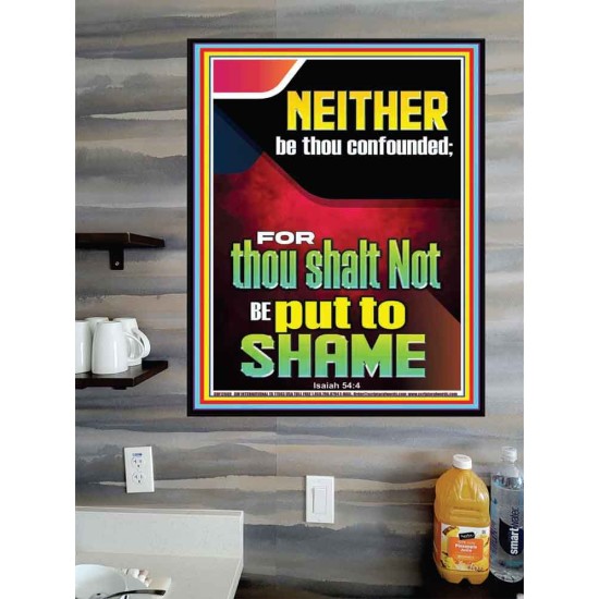 THOU SHALT NOT BE PUT TO SHAME  Sanctuary Wall Poster  GWPOSTER12669  