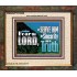 SERVE THE LORD IN SINCERITY AND TRUTH  Custom Inspiration Bible Verse Portrait  GWUNITY10322  "25X20"