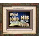 THE WORD OF THE LORD IS ALWAYS RIGHT  Unique Scriptural Picture  GWUNITY10354  