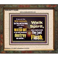 DO NOT DESTROY ONE ANOTHER  Eternal Power Picture  GWUNITY10358  "25X20"