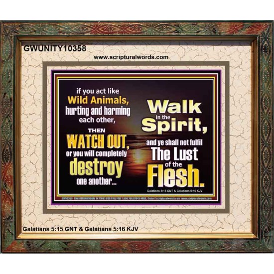 DO NOT DESTROY ONE ANOTHER  Eternal Power Picture  GWUNITY10358  