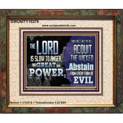 THE LORD GOD ALMIGHTY GREAT IN POWER  Sanctuary Wall Portrait  GWUNITY10379  "25X20"