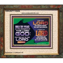 THE DAY OF THE LORD IS AT HAND  Church Picture  GWUNITY10526  "25X20"