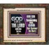TO OUR SAVIOUR BE GLORY GOD IS WITH US   Encouraging Bible Verses Portrait  GWUNITY10551  "25X20"