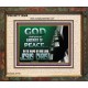 GOD SHALL GIVE YOU AN ANSWER OF PEACE  Christian Art Portrait  GWUNITY10569  