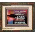 CALL ON THE LORD OUT OF A PURE HEART  Scriptural Décor  GWUNITY10576  "25X20"