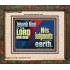 JEHOVAH NISSI IS THE LORD OUR GOD  Sanctuary Wall Portrait  GWUNITY10661  "25X20"