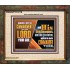 DILIGENTLY KEEP THE COMMANDMENTS OF THE LORD OUR GOD  Ultimate Inspirational Wall Art Portrait  GWUNITY10719  "25X20"