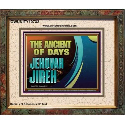 THE ANCIENT OF DAYS JEHOVAH JIREH  Scriptural Décor  GWUNITY10732  "25X20"