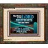 THE VOICE OF THE LORD GIVE STRENGTH UNTO HIS PEOPLE  Contemporary Christian Wall Art Portrait  GWUNITY10795  "25X20"