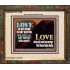 LOVE IS NOT RUDE AND IS NOT SELFISH  Sanctuary Wall Portrait  GWUNITY11760  "25X20"