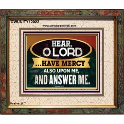HAVE MERCY ALSO UPON ME AND ANSWER ME  Eternal Power Portrait  GWUNITY12022  "25X20"