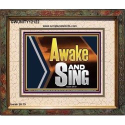 AWAKE AND SING  Affordable Wall Art  GWUNITY12122  "25X20"