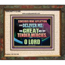 GREAT ARE THY TENDER MERCIES O LORD  Unique Scriptural Picture  GWUNITY12180  "25X20"