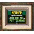 NEITHER BE THOU CONFOUNDED  Encouraging Bible Verses Portrait  GWUNITY12711  "25X20"