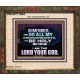 DO ALL MY COMMANDMENTS AND BE HOLY   Bible Verses to Encourage  Portrait  GWUNITY12962  
