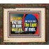 THE WORD WAS GOD IN HIM WAS LIFE THE LIGHT OF MEN  Unique Power Bible Picture  GWUNITY12986  "25X20"