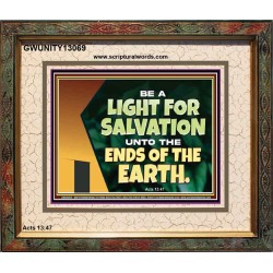 BE A LIGHT FOR SALVATION UNTO THE ENDS OF THE EARTH  Ultimate Power Portrait  GWUNITY13069  