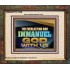 EVERLASTING GOD IMMANUEL..GOD WITH US  Contemporary Christian Wall Art Portrait  GWUNITY13105  "25X20"