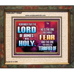 FEAR THE LORD WITH TREMBLING  Ultimate Power Portrait  GWUNITY9567  "25X20"