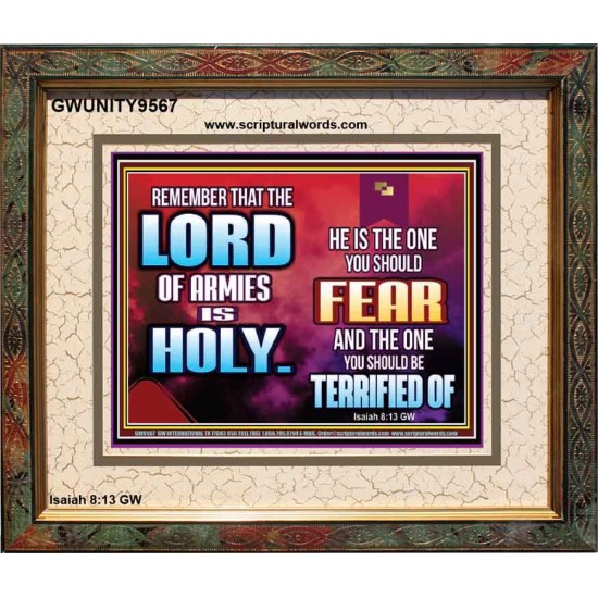 FEAR THE LORD WITH TREMBLING  Ultimate Power Portrait  GWUNITY9567  