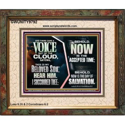 A VOICE OF OUT OF THE CLOUD  Business Motivation Décor Picture  GWUNITY9792  "25X20"
