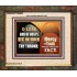 MERCY AND TRUTH SHALL GO BEFORE THEE O LORD OF HOSTS  Christian Wall Art  GWUNITY9982  "25X20"