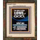 THE LOVE OF GOD IS TO KEEP HIS COMMANDMENTS  Ultimate Power Portrait  GWUNITY10011  